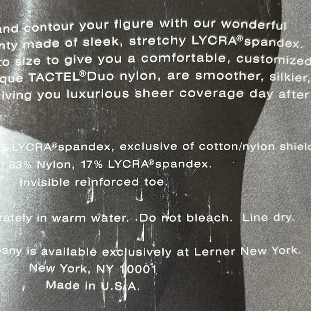 New York & Company NAVY Sheer Control Top Hosiery. NWT